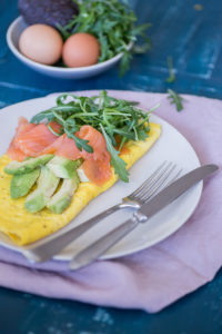 Omelet Gerookte Zalm