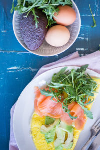 Omelet Gerookte Zalm