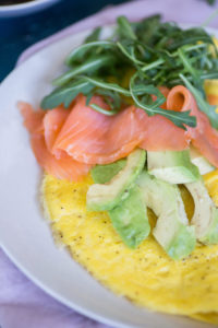 Omelet Gerookte Zalm