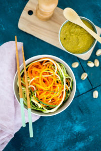 Zoodles met Pistache-Pesto