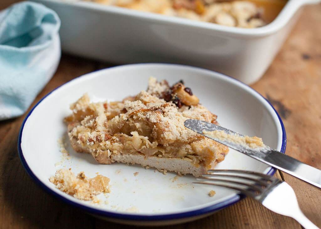 karbonaadjes met appel uit de oven