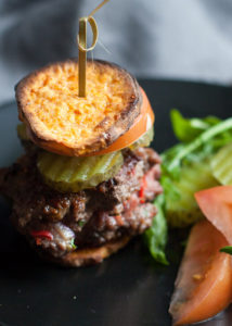 mini chorizo burgertjes