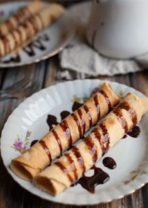 crepes chocoladesaus