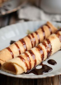 crepes chocoladesaus