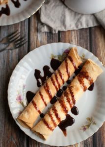 crepes chocoladesaus