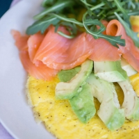 Omelet Gerookte Zalm