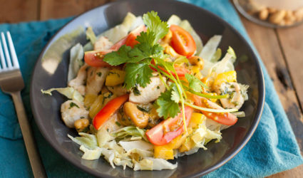 mango-kip salade