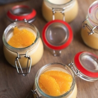 Paleo sinaasappel pudding