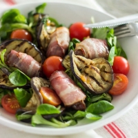 Paleo maaltijdsalade met vijgendressing