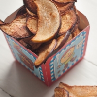 Appelchips met kaneel