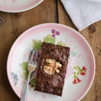 Gezonde paleo brownies met avocado