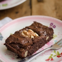 Gezonde paleo brownies met avocado